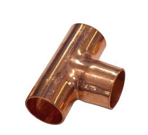 Медный тройник 1/4 (6мм) фото