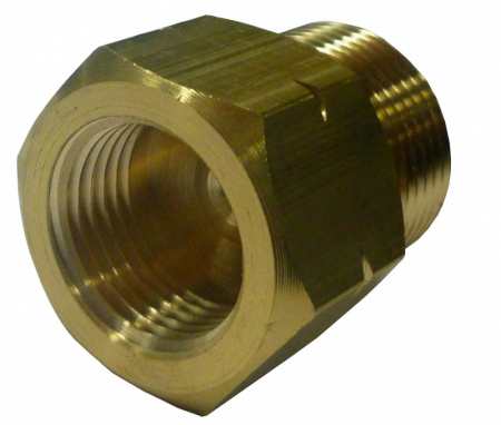 Переходник вентиль-редуктор (гайка 3/4 х штуцер 21,8) фото